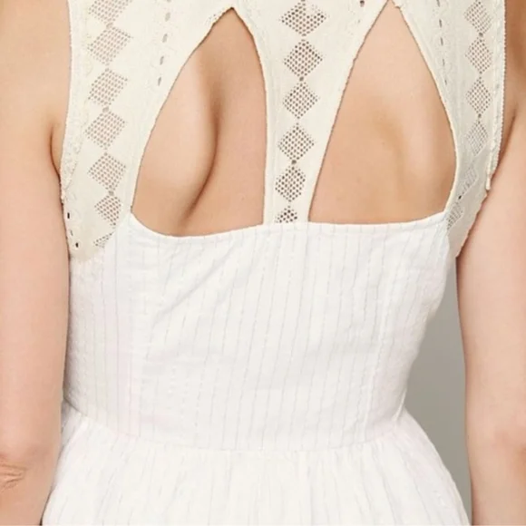 Free People Water Lily Embroidered Dress - Picture 3 of 7